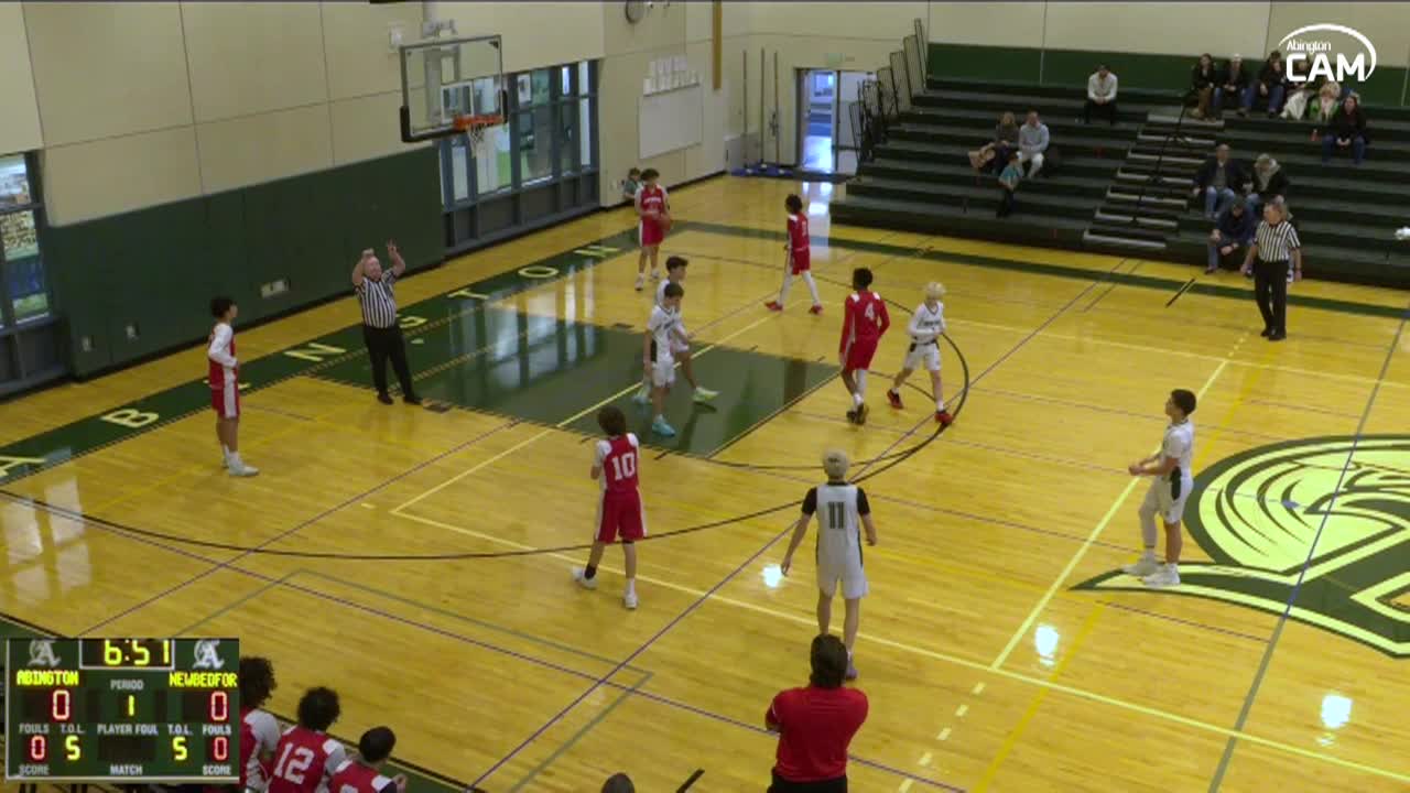 New Bedford Whalers vs Abington Freshmen Basktetball; Dec. 12, 2025