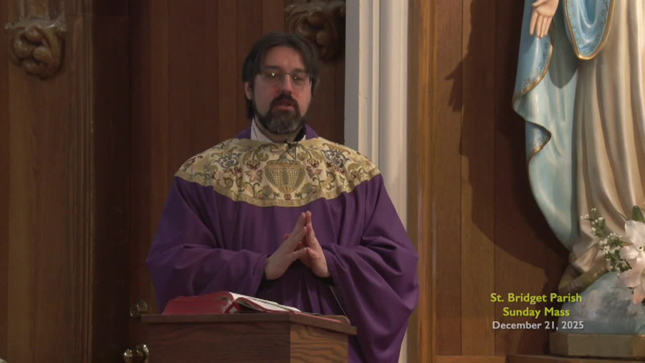 St. Bridget Parish; Dec. 21, 2025