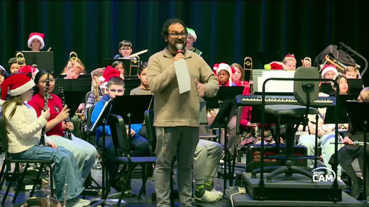 AMS Grades 5-6 Instrumental Music Winter Concert; Dec. 17, 2025