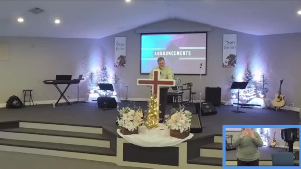 Calvary Baptist Church; Dec. 21, 2025