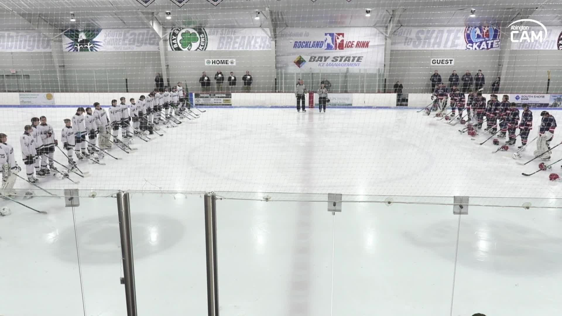 Rockland Bulldogs vs Abington Boys Varsity Hockey Cashman Cup Championship; December 28, 2025