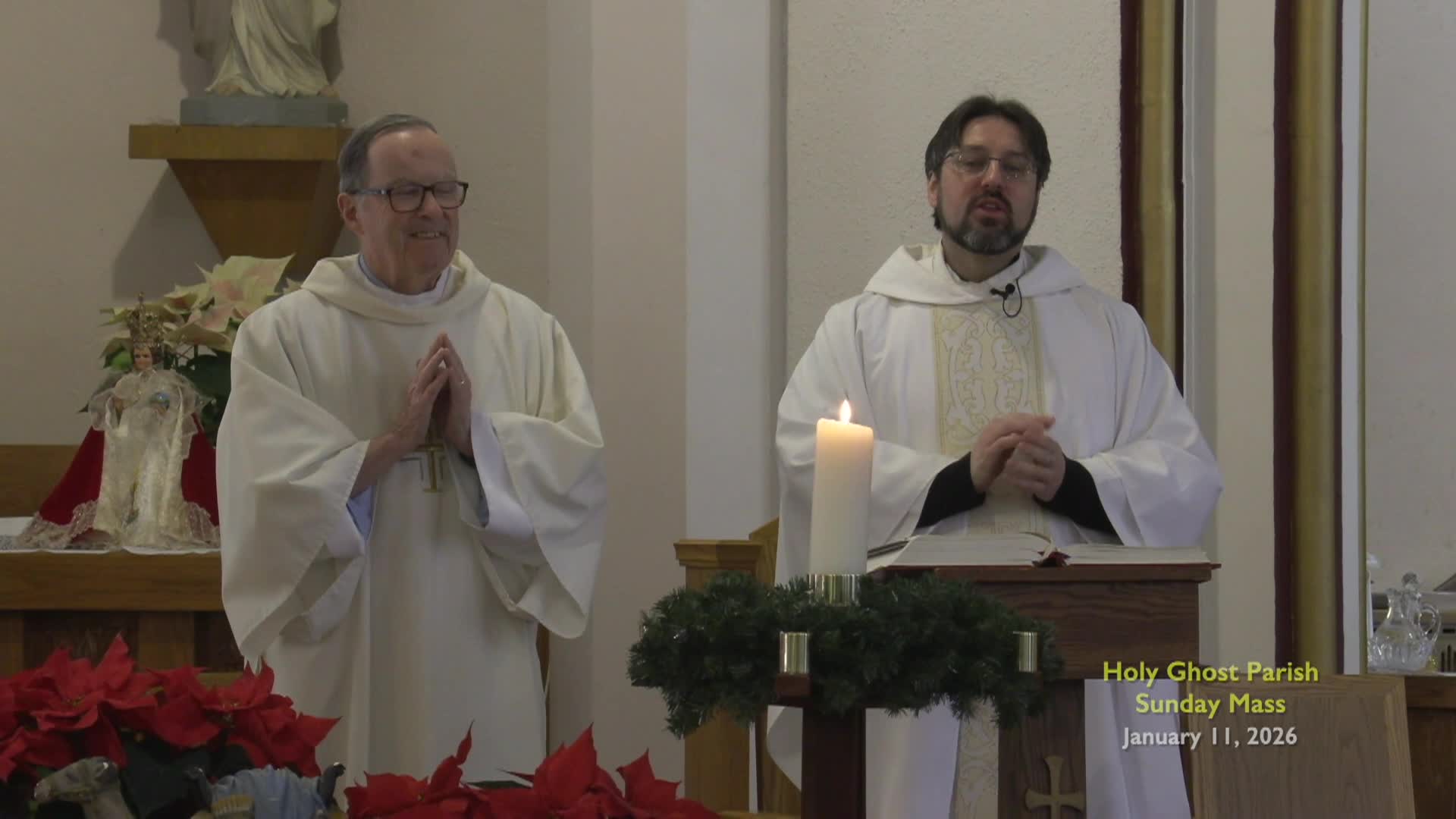 Holy Ghost Parish; January 11, 2026