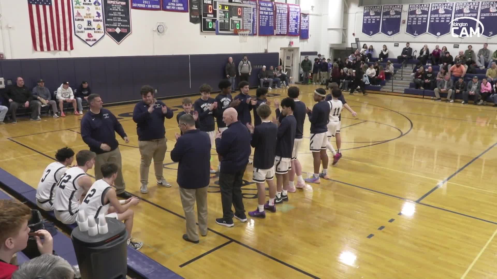 Abington vs Rockland Bulldogs Boys Varsity Basketball; January 20, 2026