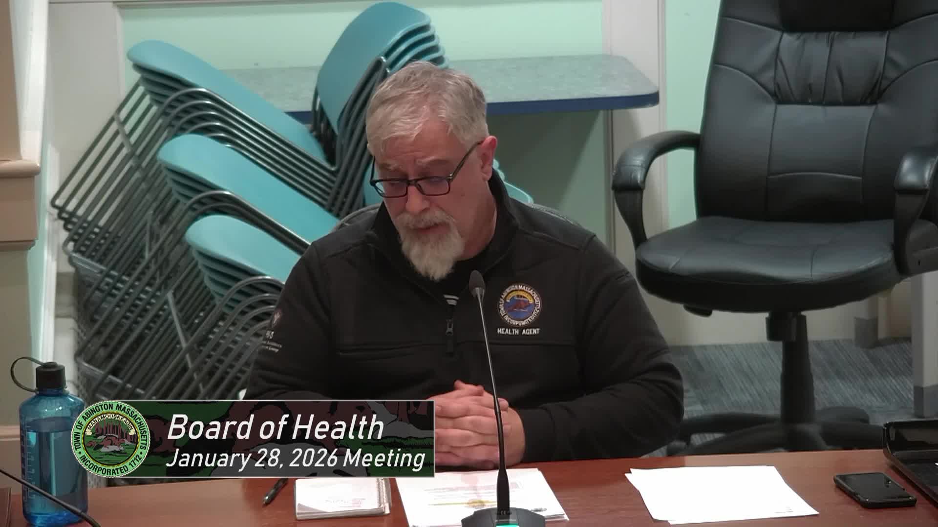 Board of Health; Jan. 28, 2026