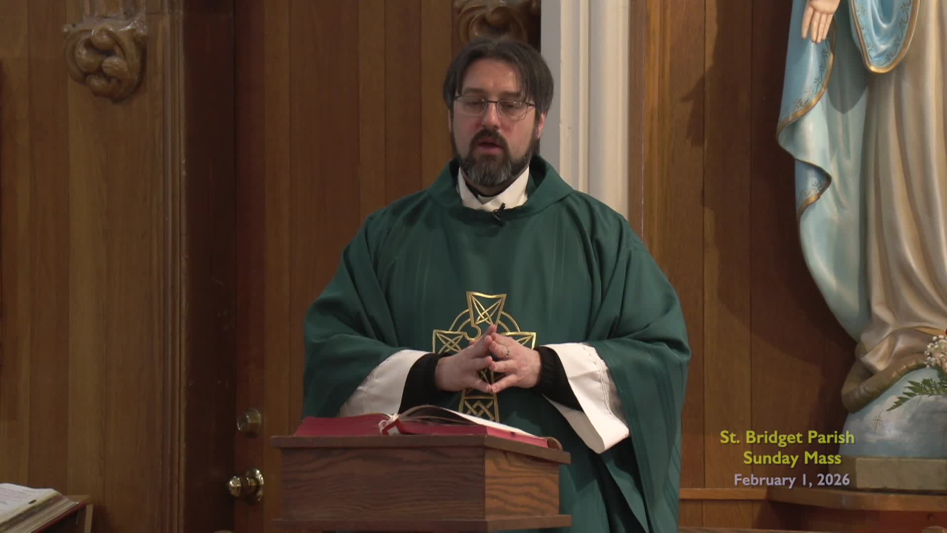 St. Bridget Parish; February 1, 2026