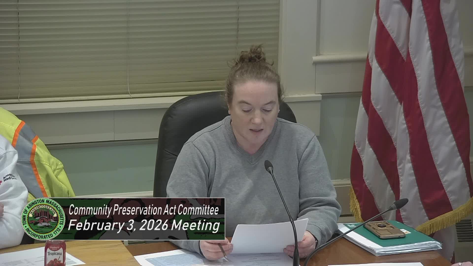 Community Preservation Committee; February 3, 2026