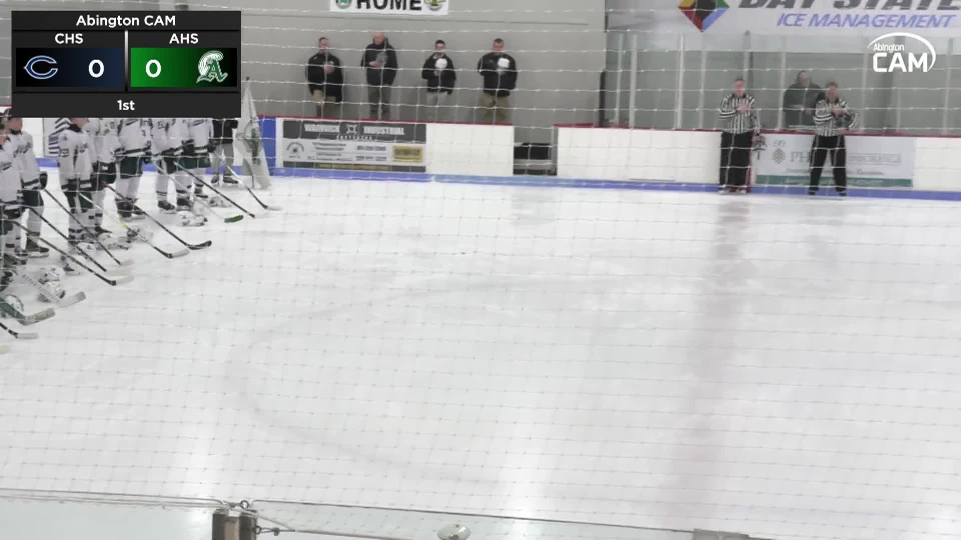 Cohasset-Hull Coop vs Abington Green Wave Boys Varsity Hockey; February 4, 2026