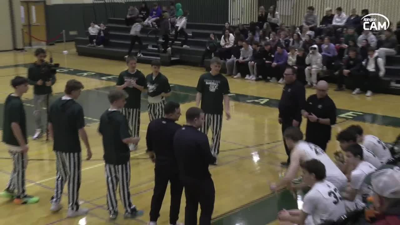 Mashpee Falcons vs Abington boys Vars. Basketball; Feb. 10, 2026