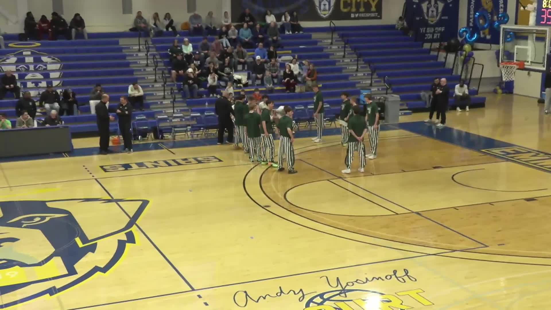 Charlestown Townies vs Abington Boys Varsity Basketball; February 16, 2026