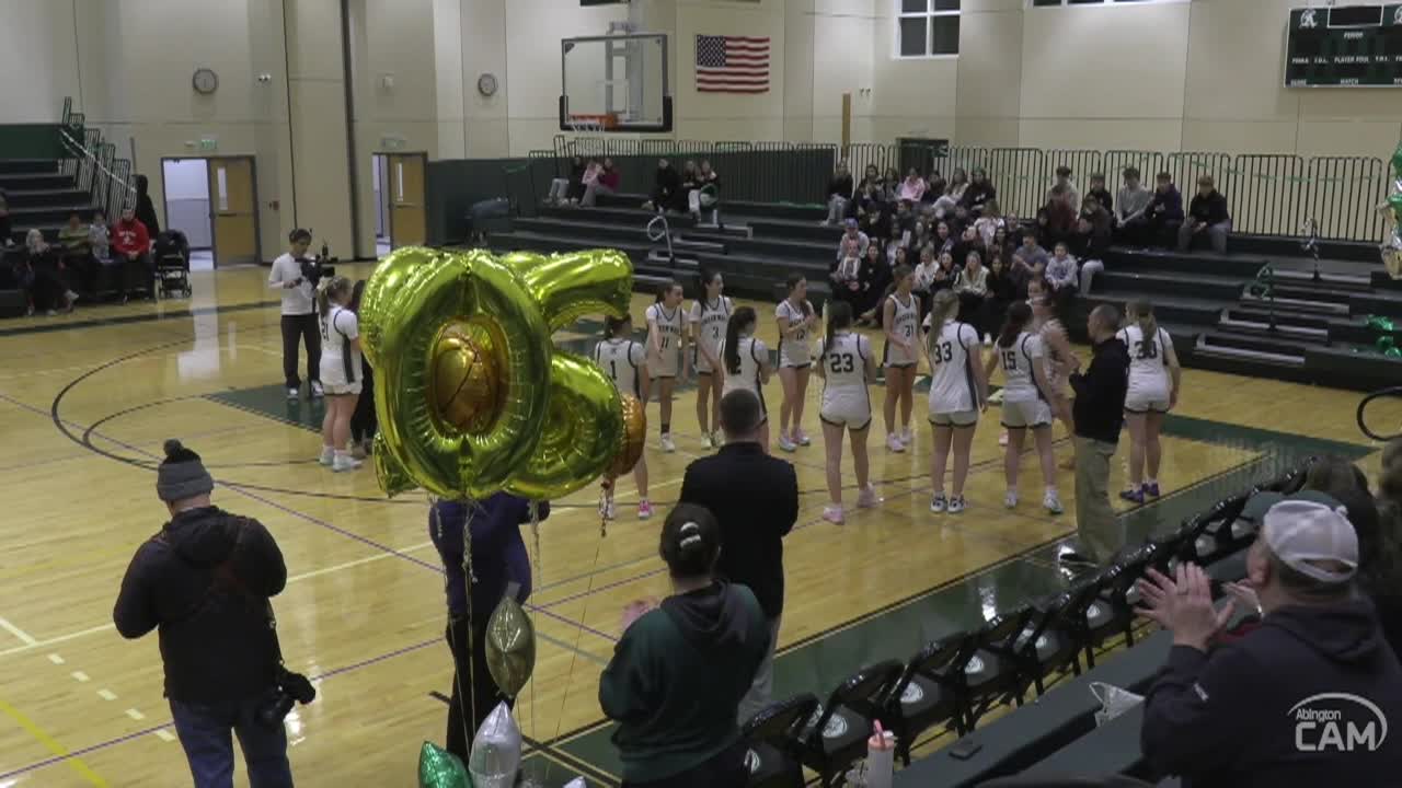 Brockton Boxers vs Abington Girls Vars. Basketball Sr. Night; Feb. 13, 2026