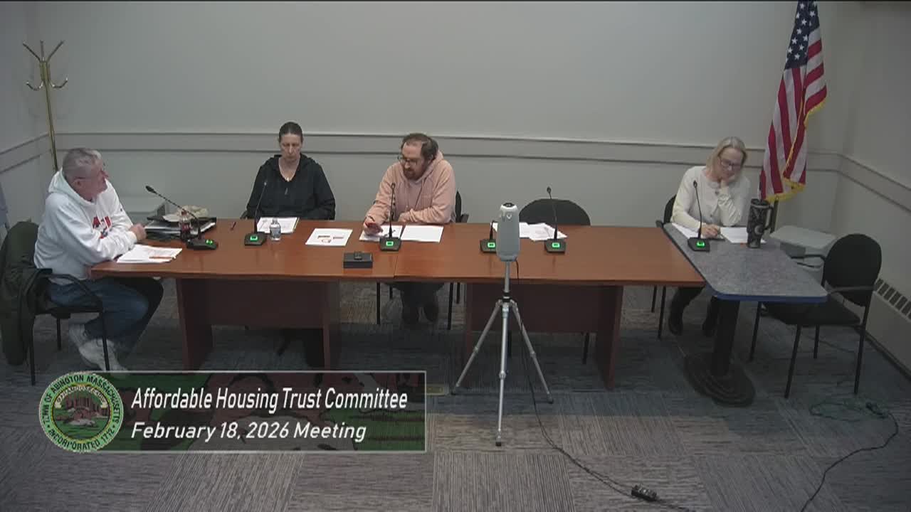 Affordable Housing Trust; Feb. 18, 2026