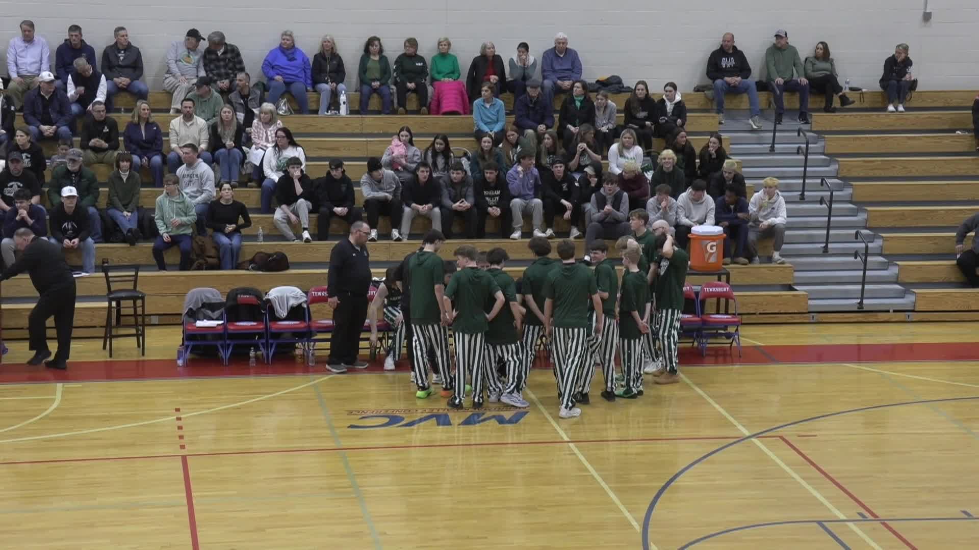 Abington vs Tewksbury Memorial Round of 16 Boys Varsity Basketball; March 3, 2026