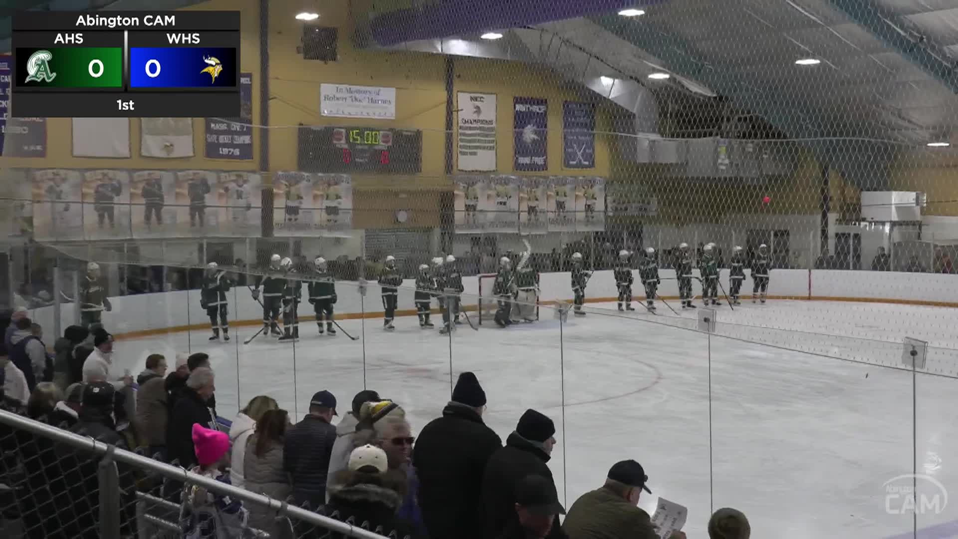 Winthrop vs Abington Boys Varsity Hockey Round of 16 February 28, 2026