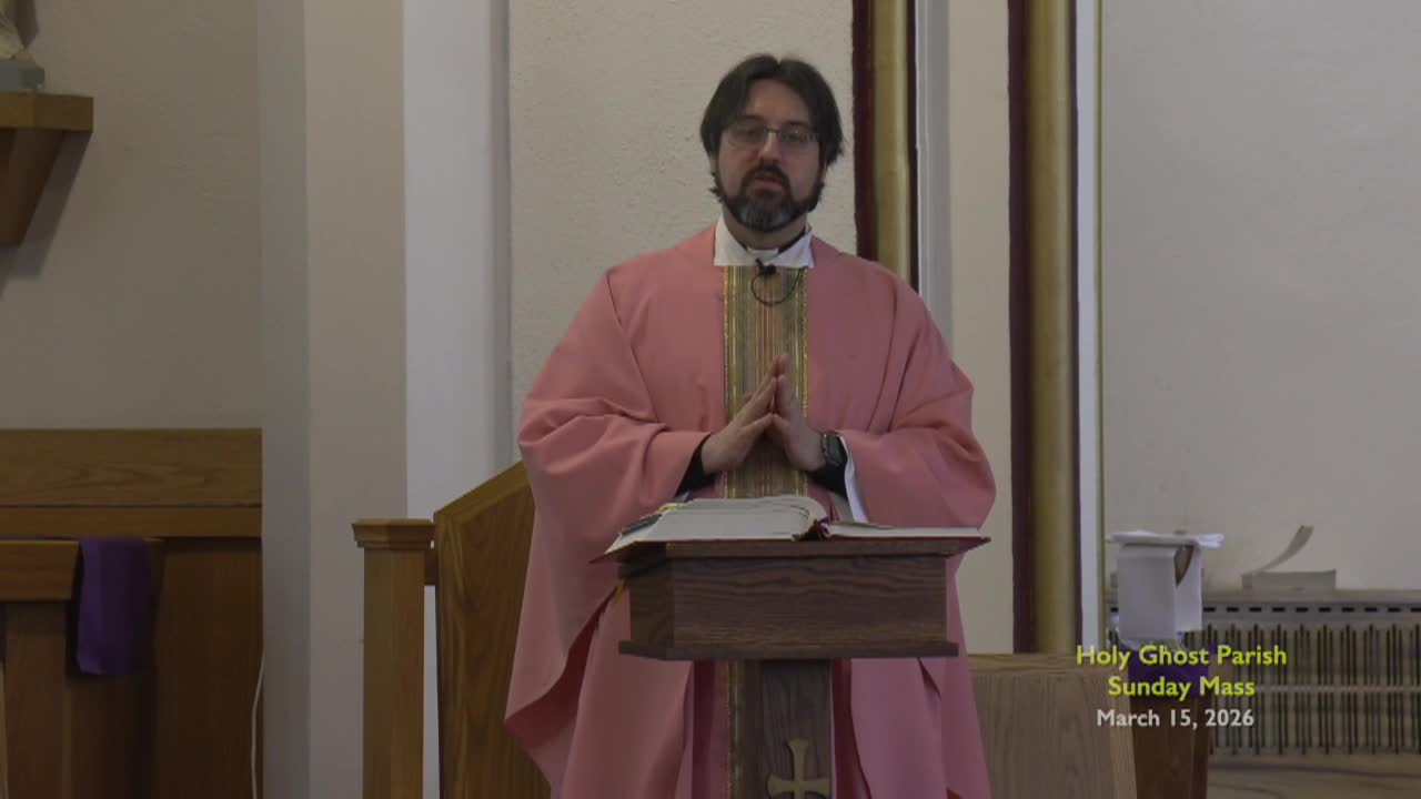 Holy Ghost Parish; Mar. 15, 2026