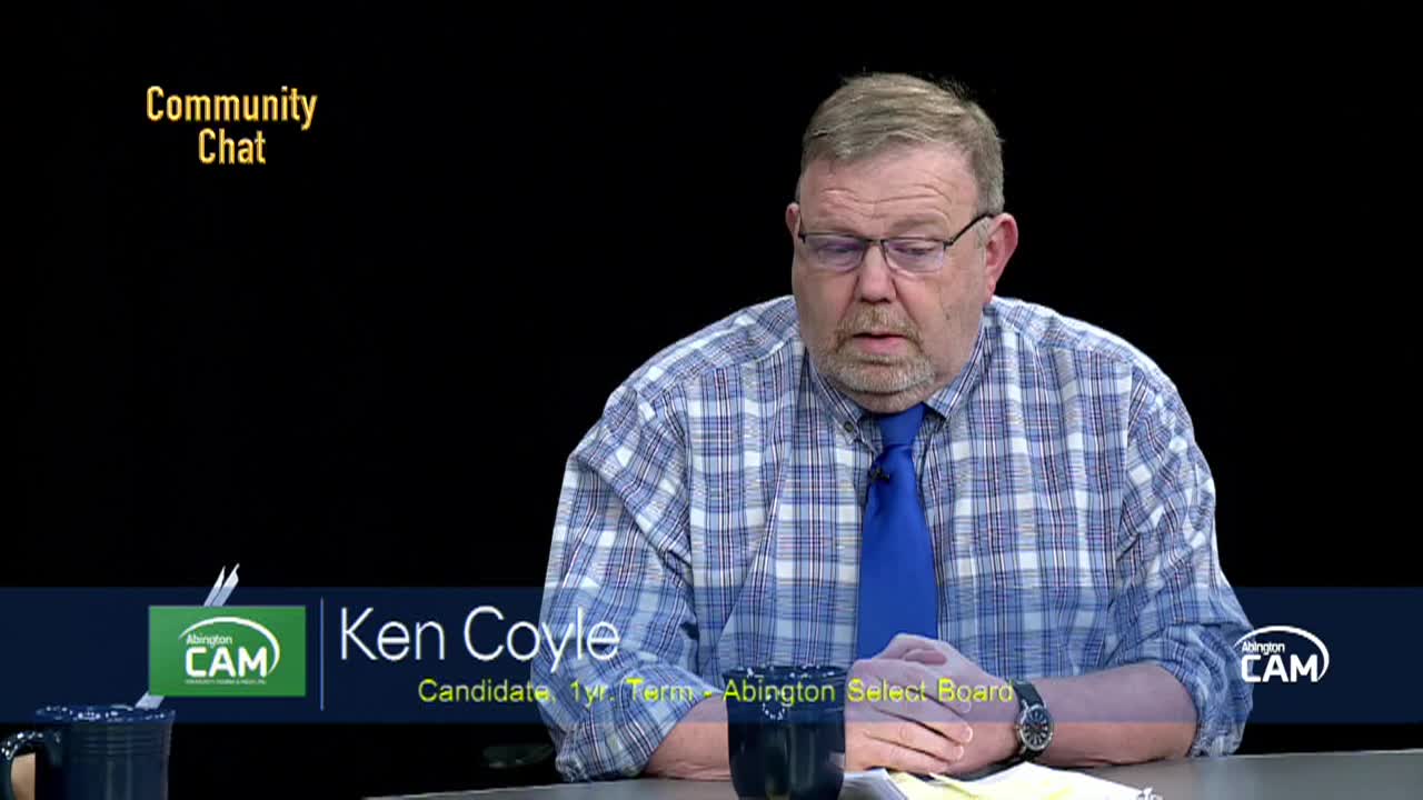 Community Chat - Abington 2026 Town Election feat. Ken Coyle