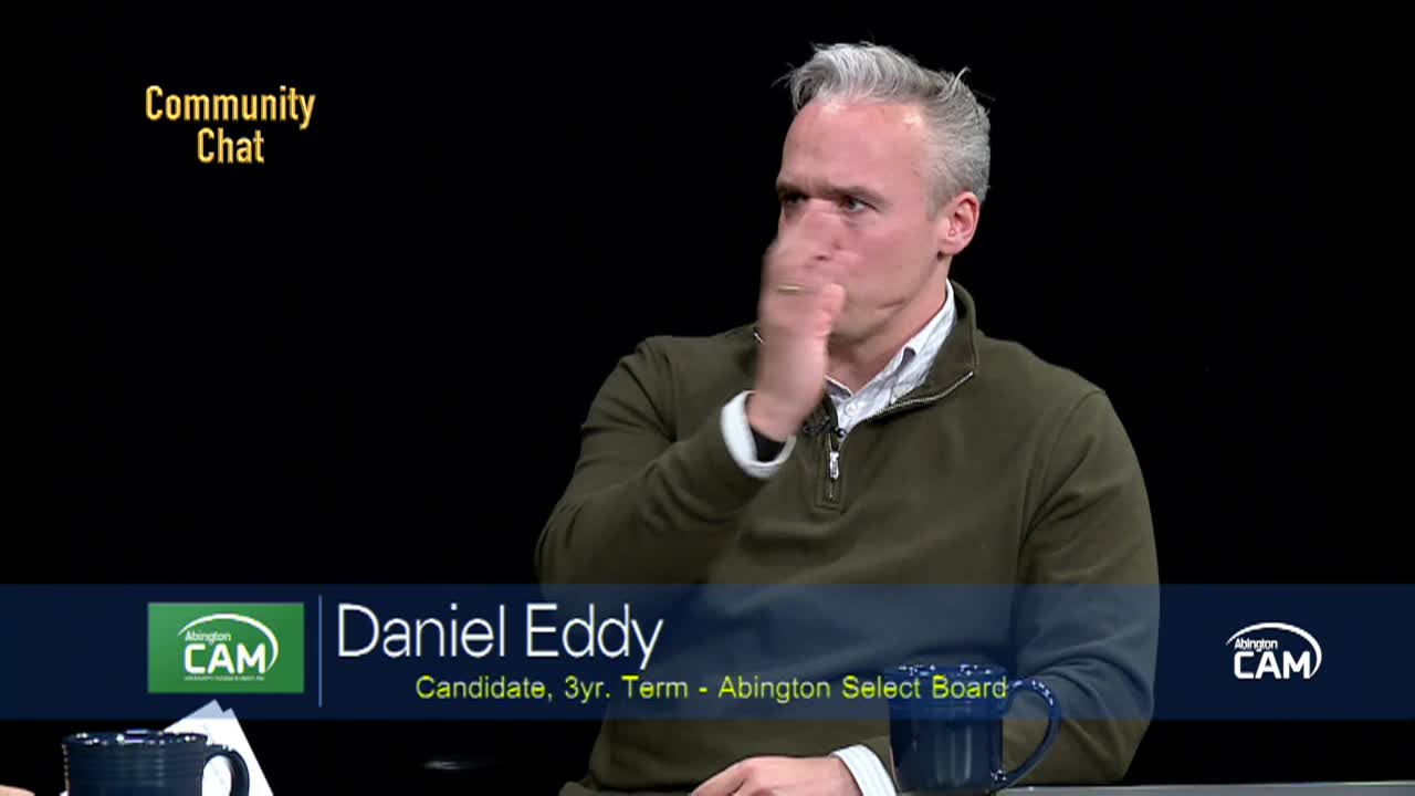 Community Chat - Abington 2026 Town Election feat. Daniel Eddy