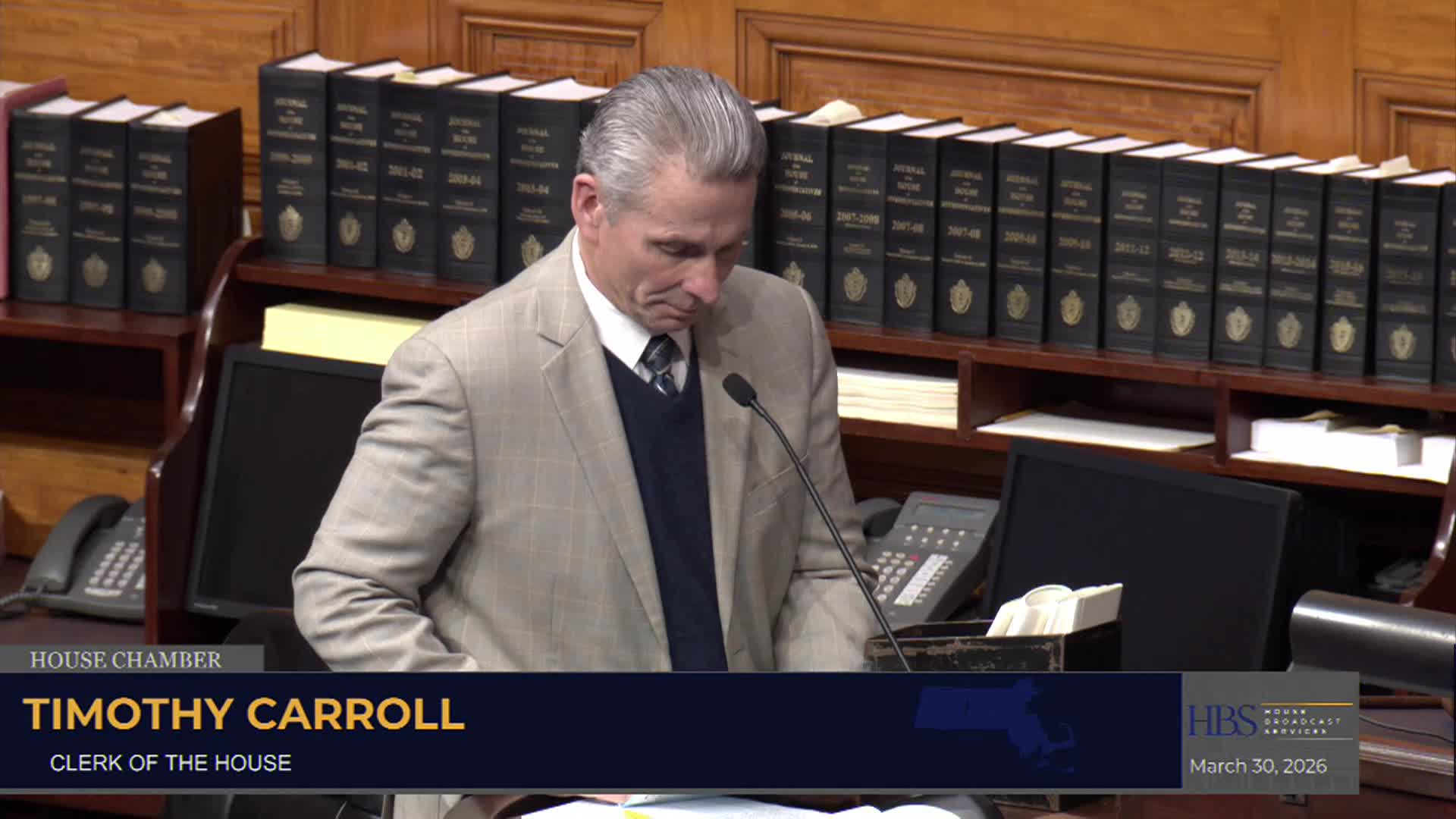 MA House - Informal Session; Mar. 30, 2026
