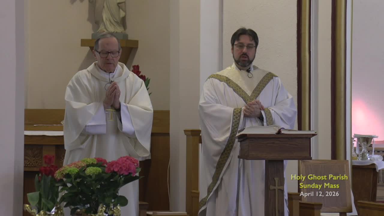 Holy Ghost Parish; Apr. 12, 2026