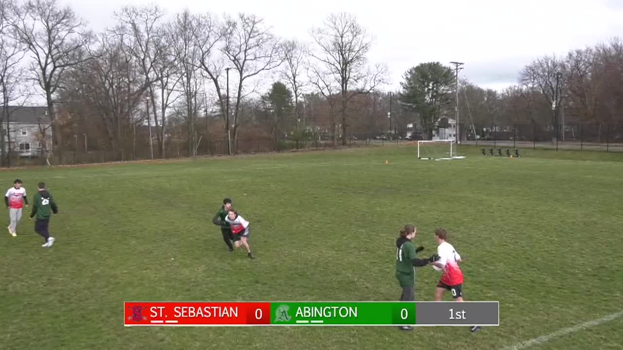 St. Sebastian's School Arrows vs Abington Coed Ultimate Frisbee Apr. 7, 2026