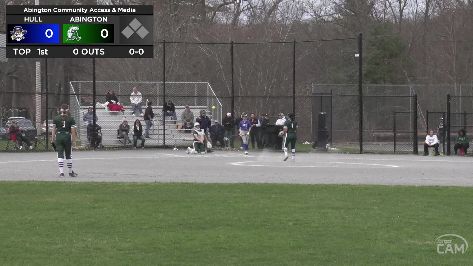 Hull Pirates vs Abington Girls Vars. Softball; Apr. 13, 2026