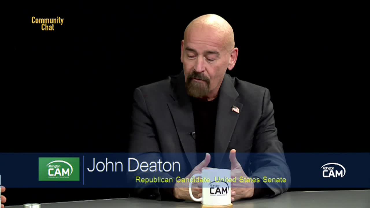 Community Chat feat. John Deaton, GOP Candidate for US Senate