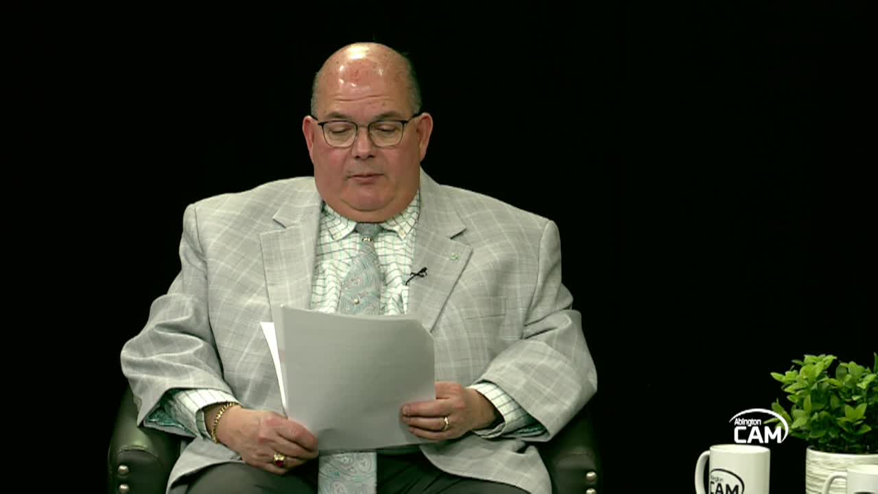 Town Manager Corner with Michael Maresco feat John Stone, Director - Dept. of Public Works