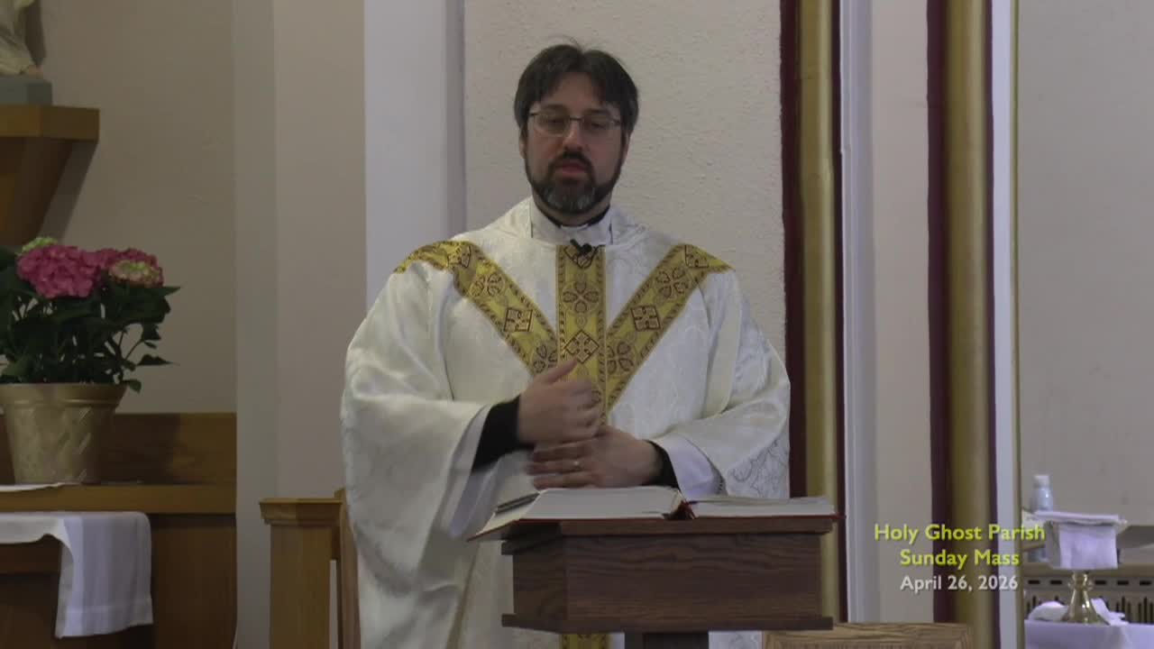 Holy Ghost Parish; Apr. 26, 2026