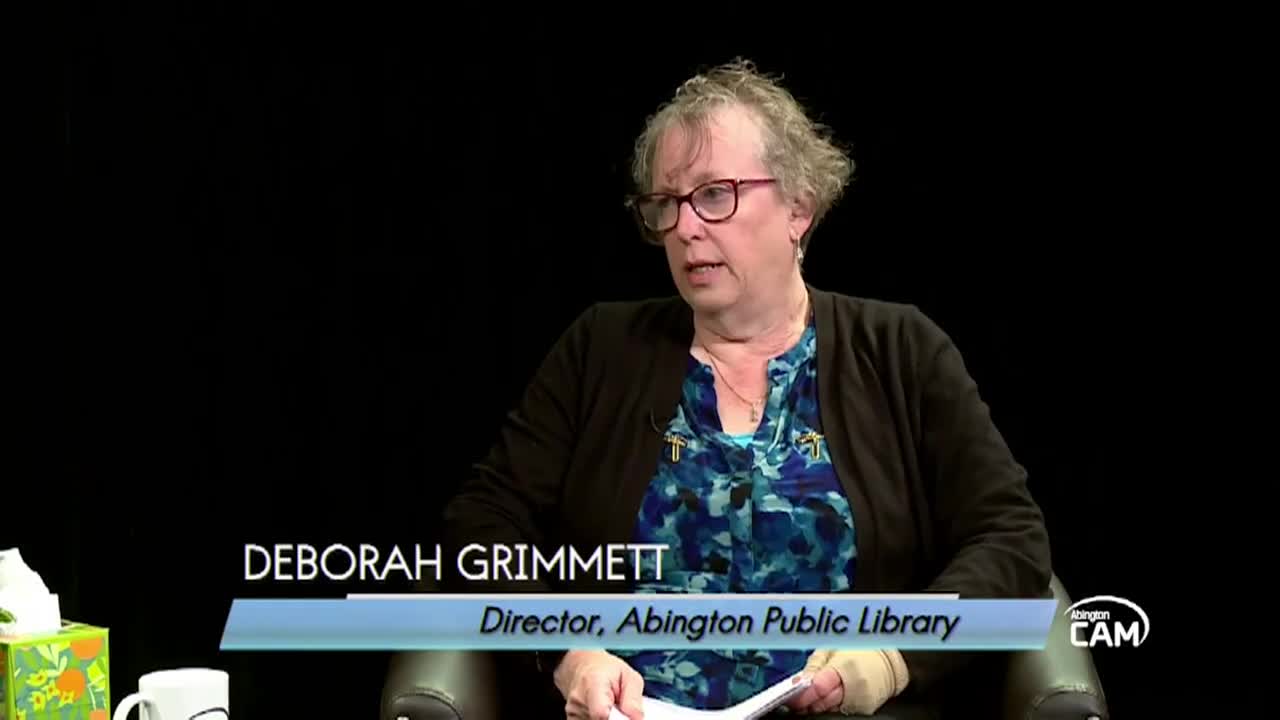 Town Manager Minute Corner with Library Director Deb Grimmett