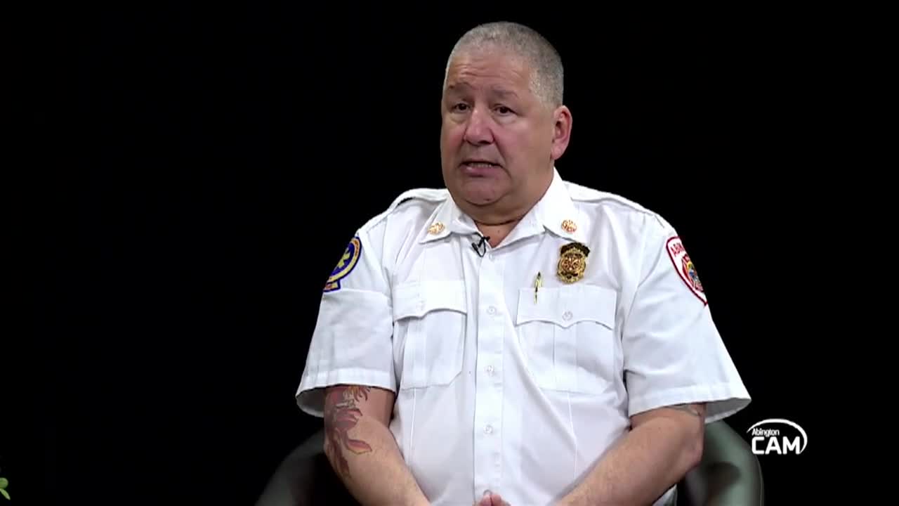 Town Manager Minute Corner with Fire Chief Jack Glynn