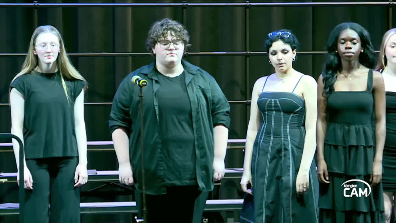 Abington MS-HS Vocal Spring Concert; May 6, 26