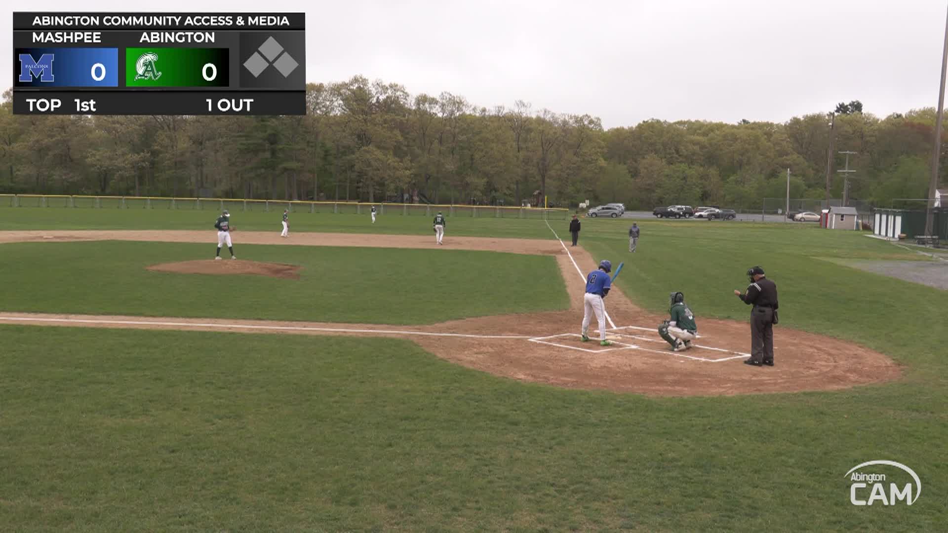 Mashpee Falcons vs Abington Boys Varsity Baseball; May 15, 2026