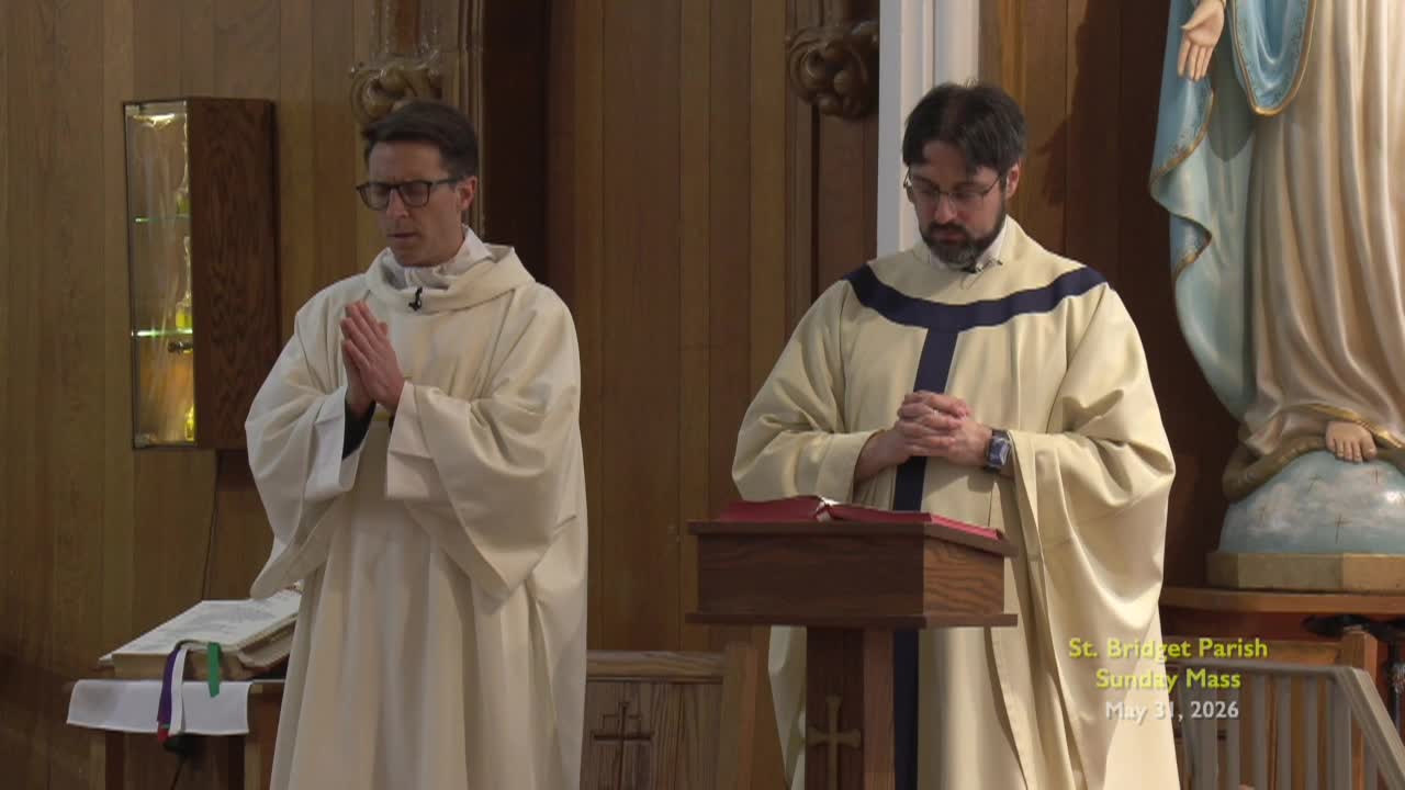 St Bridget Parish; May 31, 26
