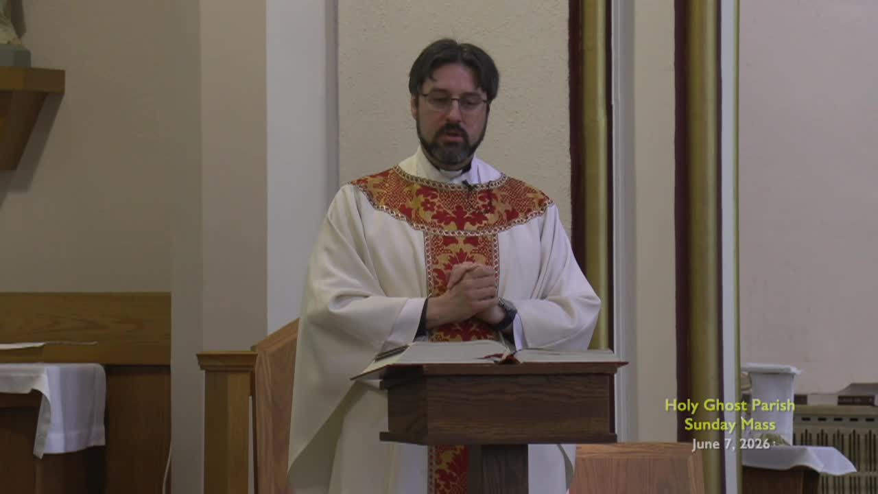 Holy Ghost Parish; Jun. 7, 2026
