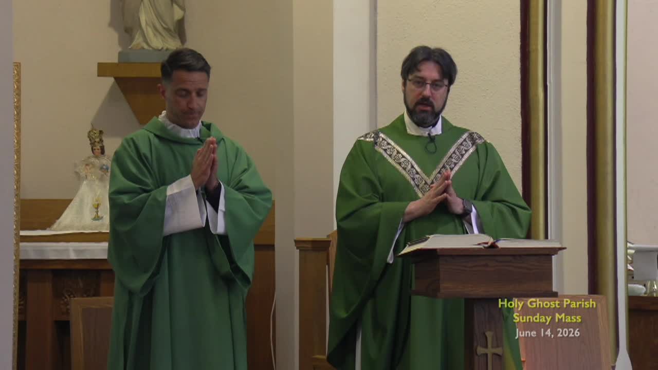 Holy Ghost Parish; Jun. 14, 2026
