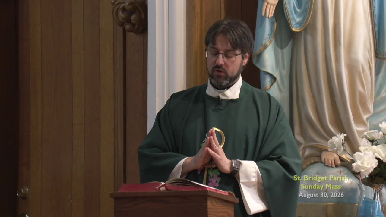 St. Bridget Parish; Aug. 30, 2026