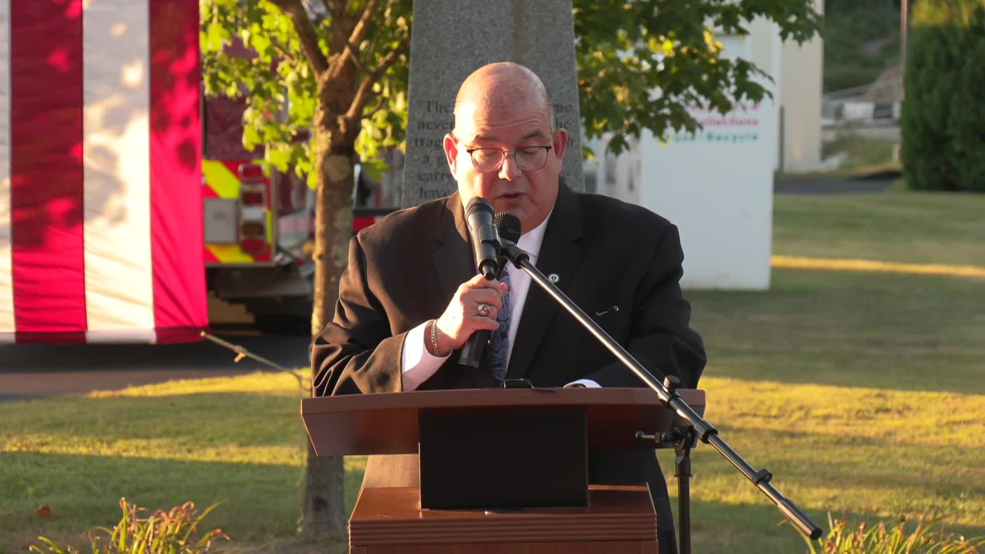 Town of Abington's 9/11 Ceremony; September 7, 2026