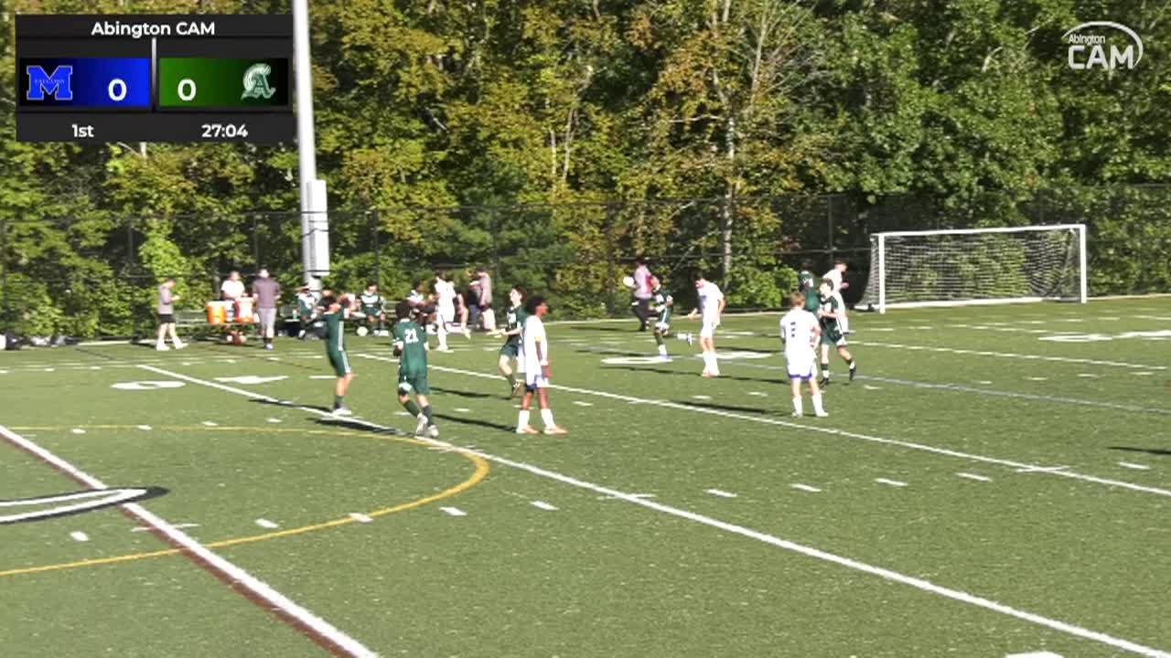 Mashpee Falcons vs Abington Boys Vars. Soccer; Sep. 14, 2026