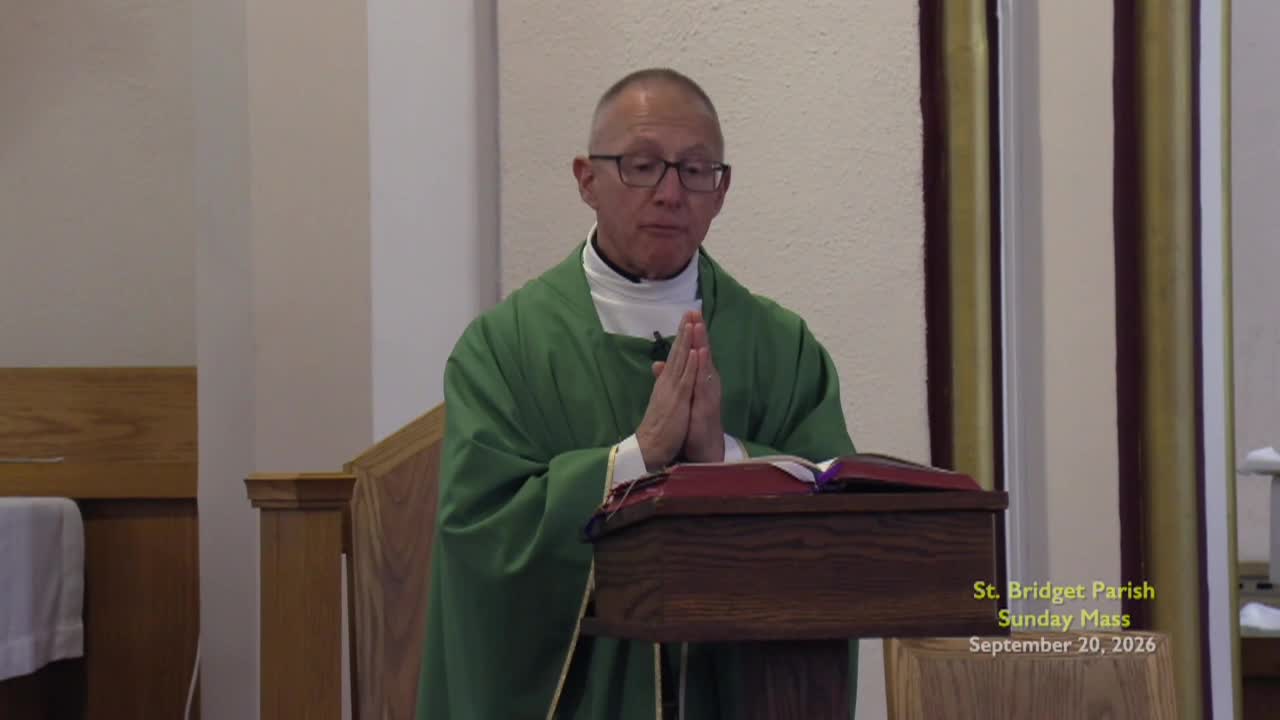 Holy Ghost Parish; Sept. 20, 2026