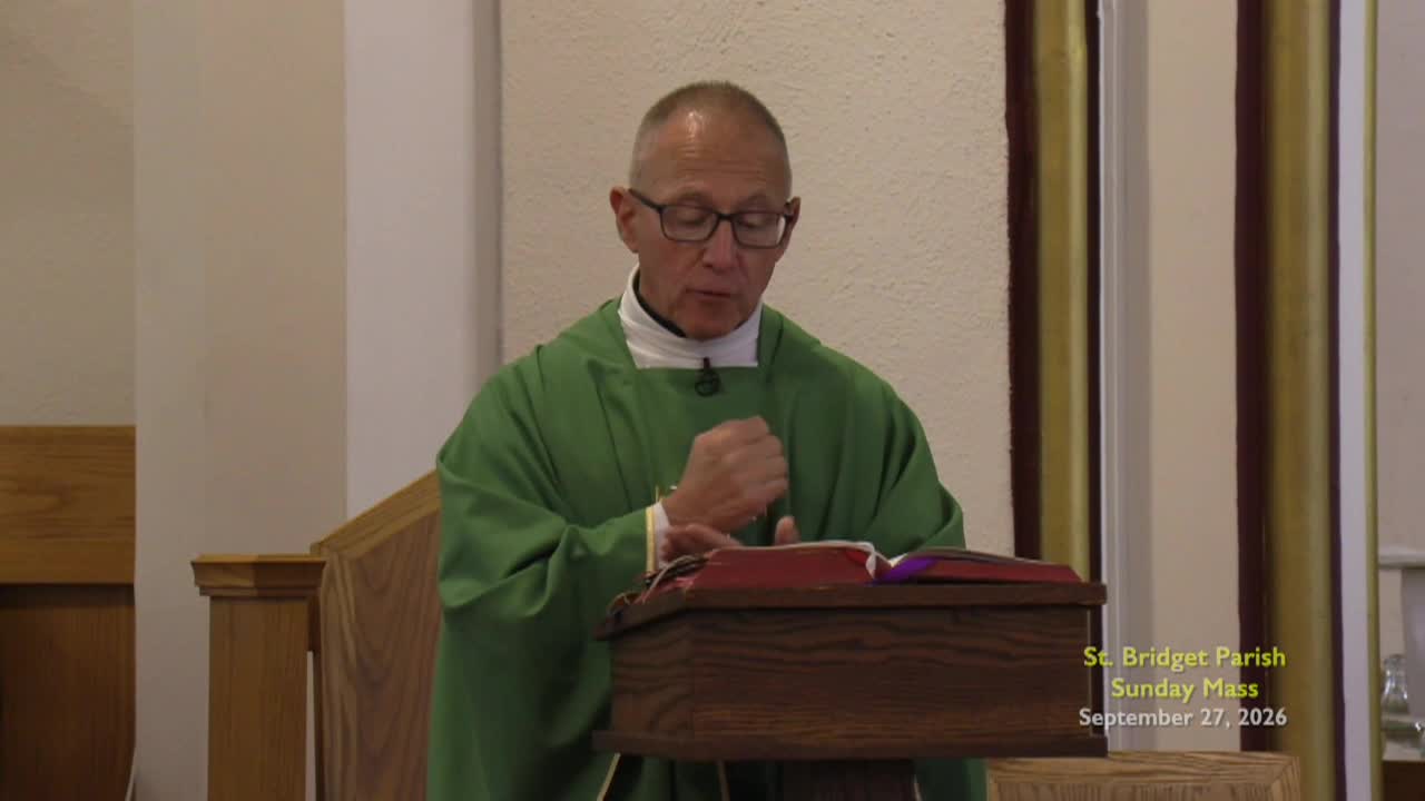 Holy Ghost Parish; Sept. 27, 2026