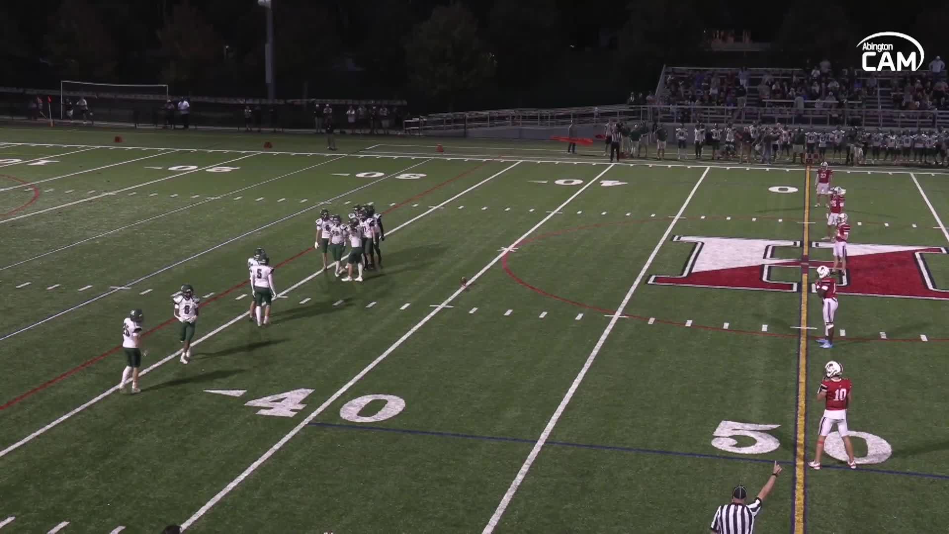 Abington Green Wave at Hingham Harbormen Varsity Football; September 18, 2026