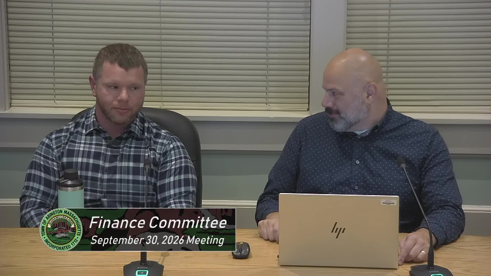 Finance Committee; September 30, 2026
