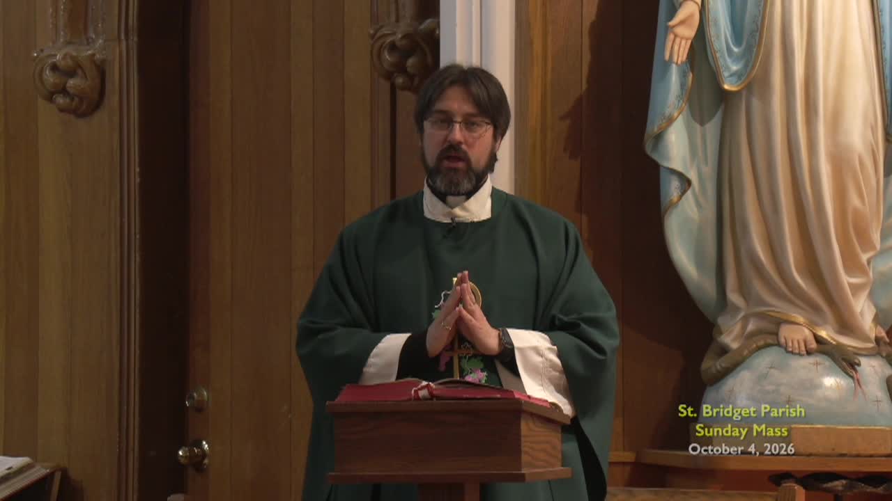 St. Bridget Parish; Oct. 4, 2026