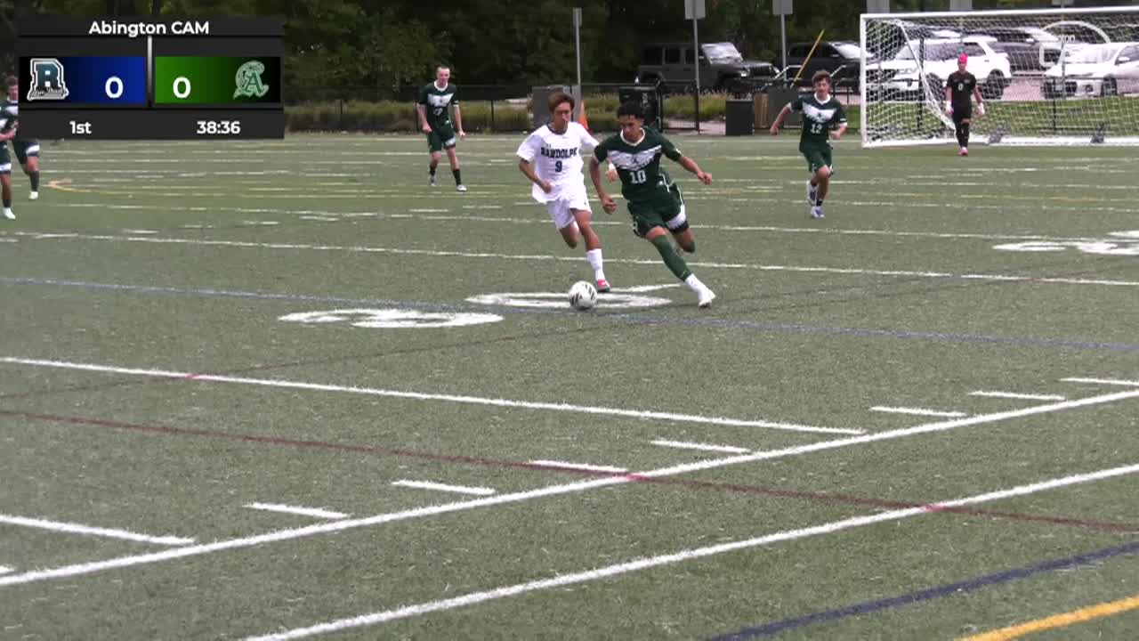 Randolph Blue Devils vs Abington Boys Vars. Soccer; Sept. 30, 2026