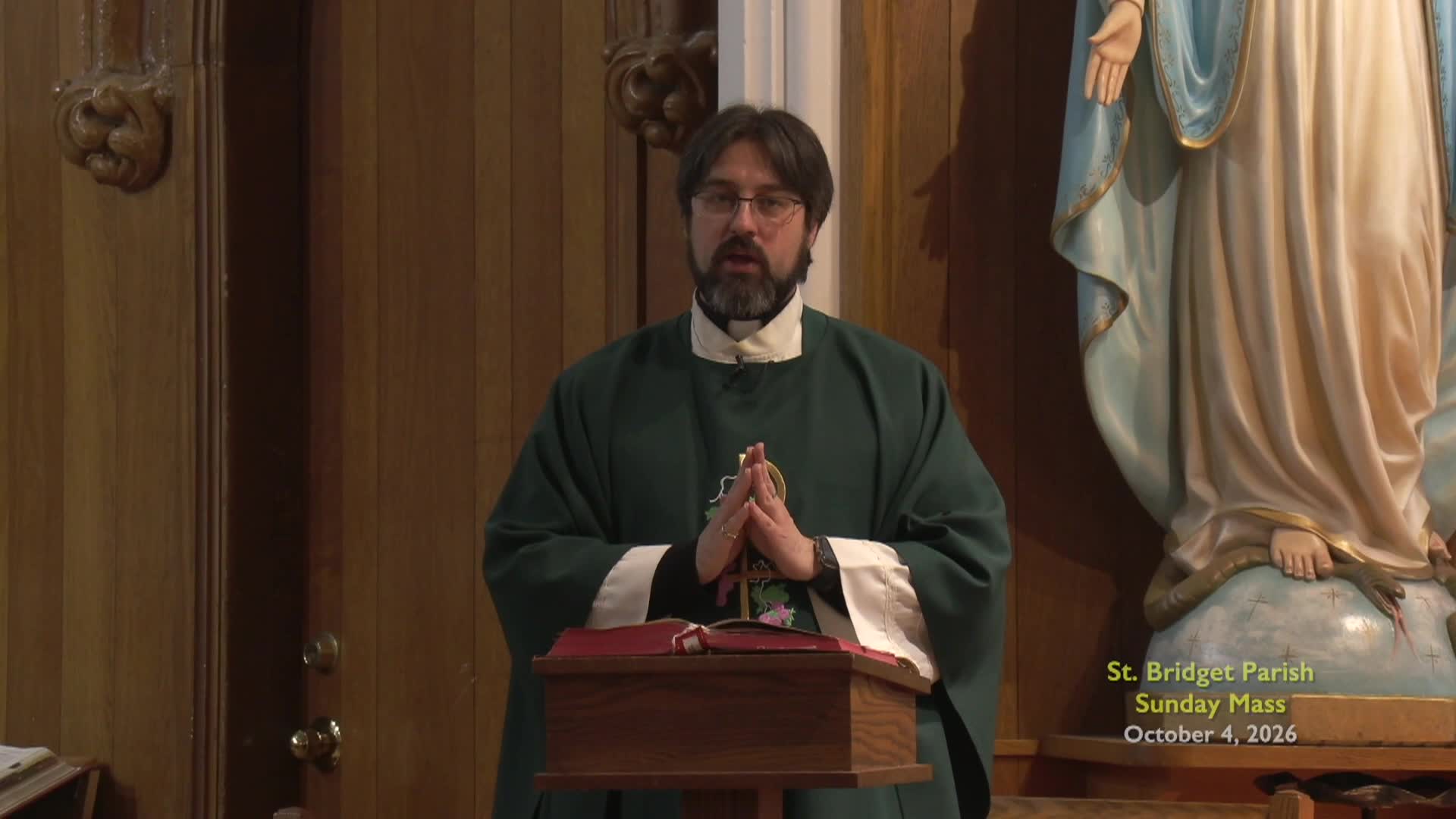 Saint Bridget Parish; October 4, 2026