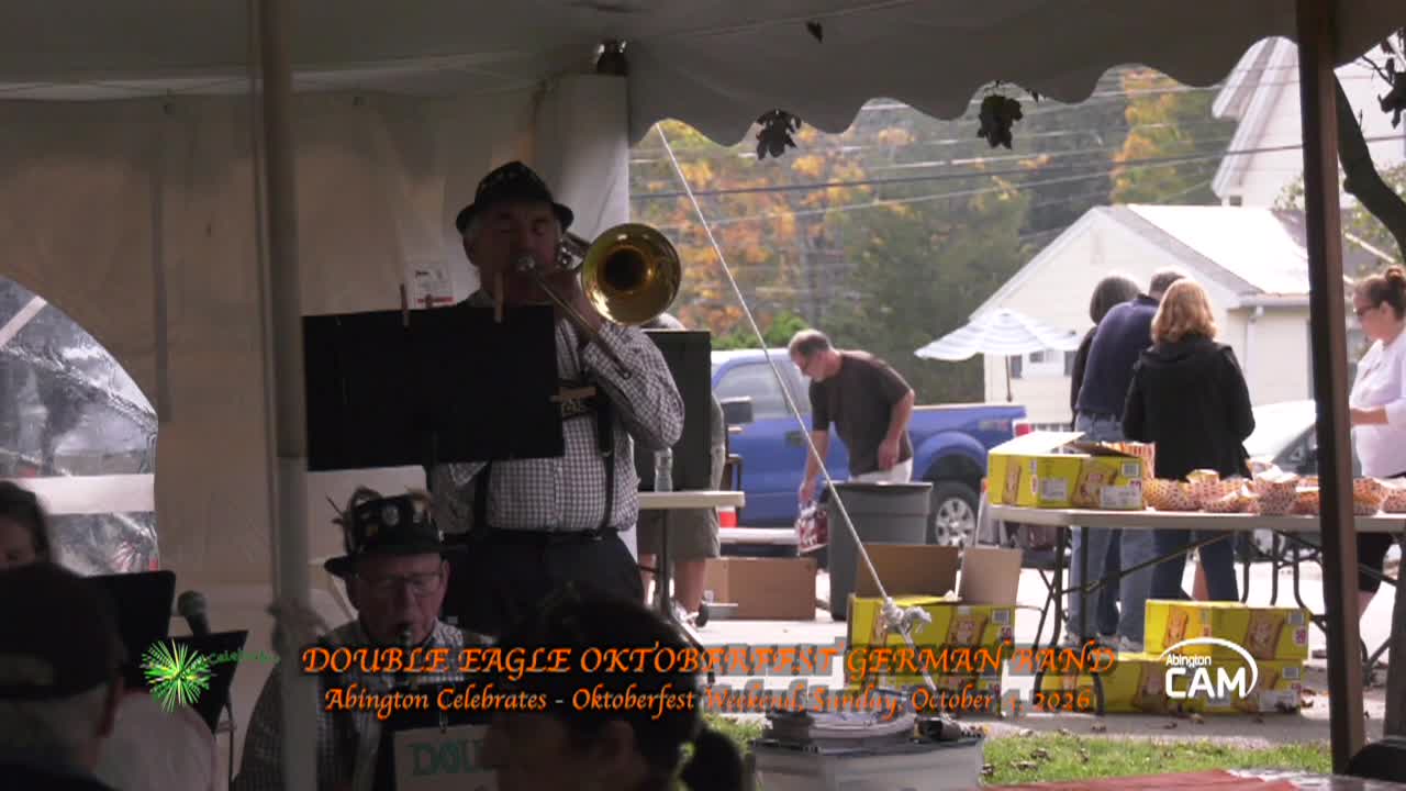 Abington Celebrates feat. Double Eagle Oktoberfest German Band; Oct. 5, 2025