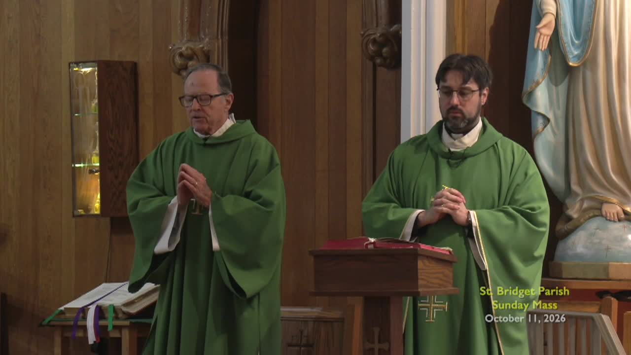 St Bridget Parish; Oct. 11, 2026