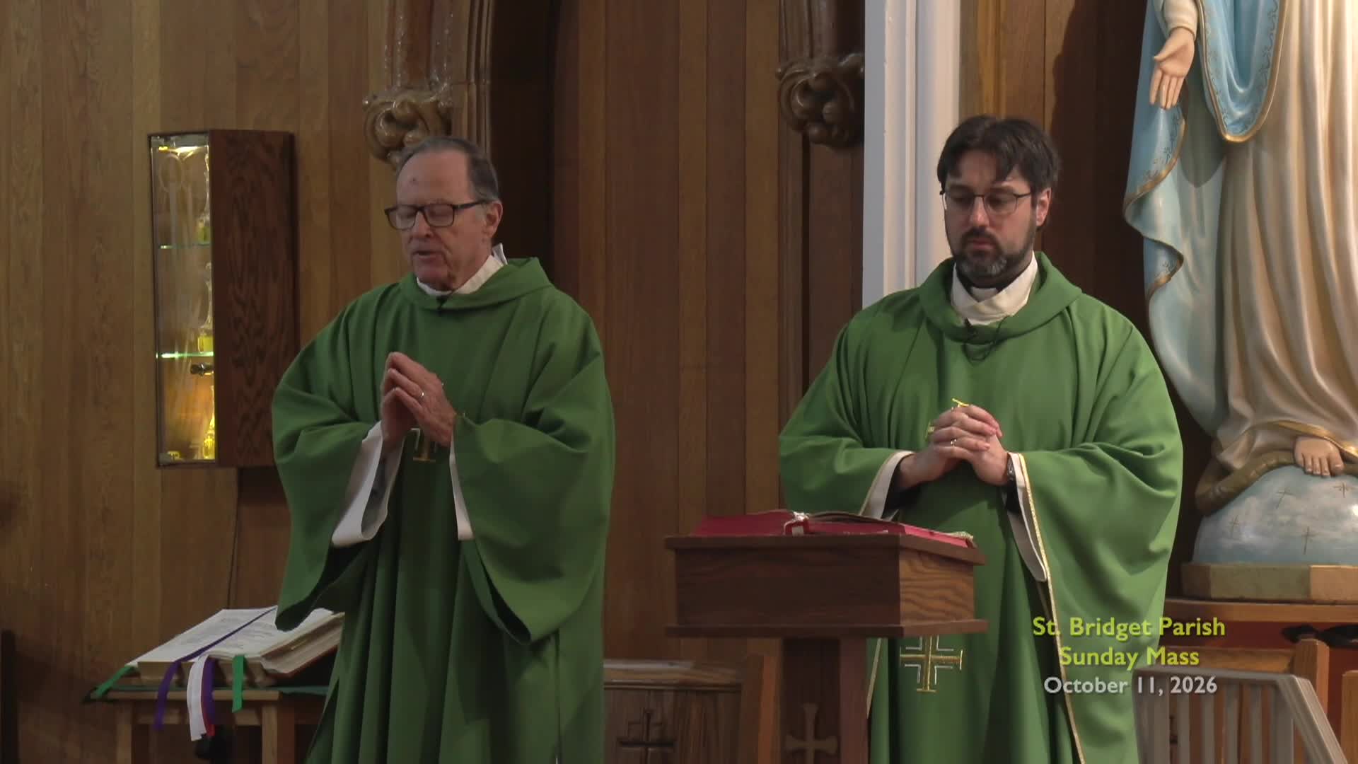 St Bridget Parish; October 11, 2026