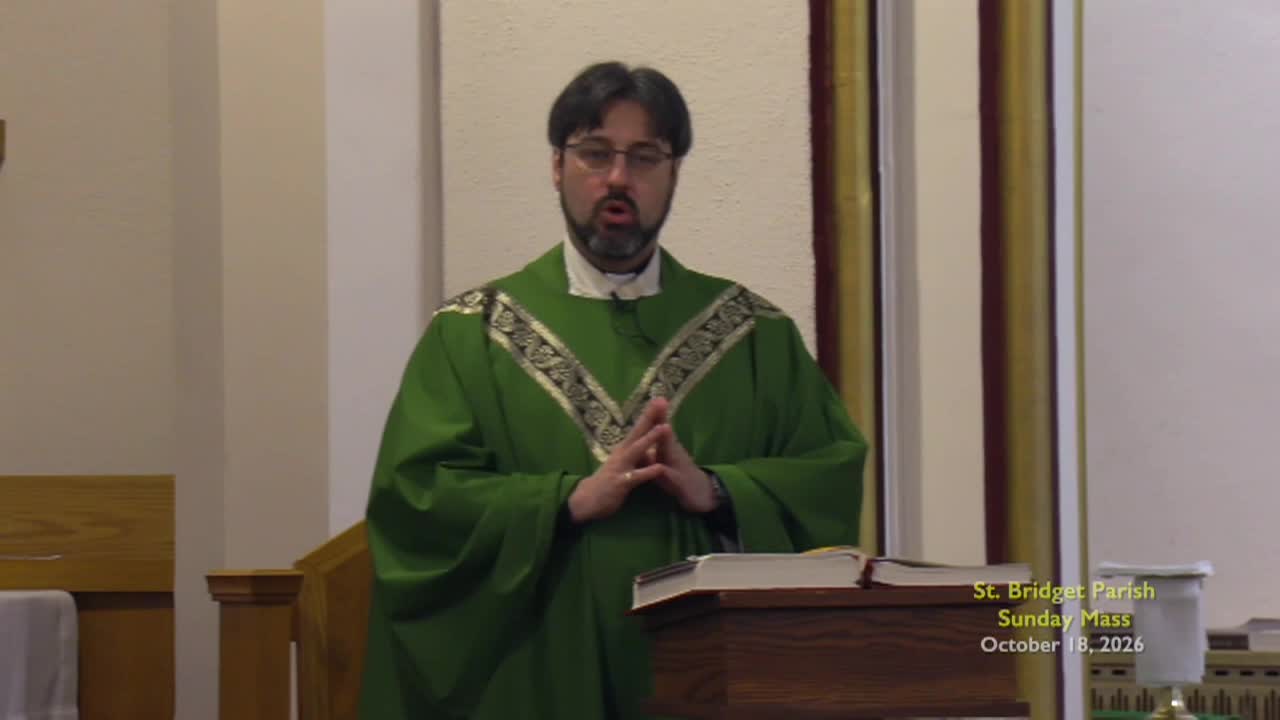 Holy Ghost Parish; Oct. 18, 2026