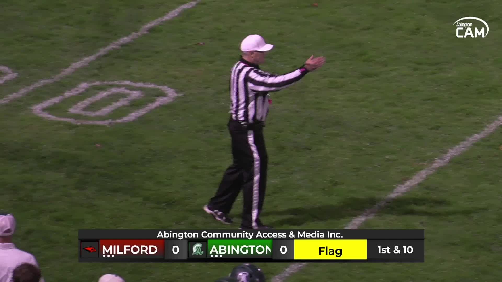 Milford Scarlet Hawks vs Abington Boys Varsity Football; October 16, 2026