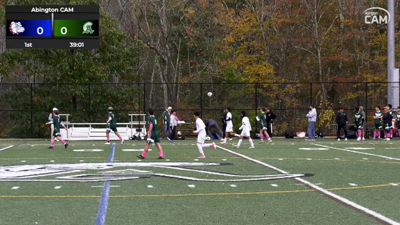 Rockland Bulldogs vs Abington Boys Vars. Soccer; October 21, 2026